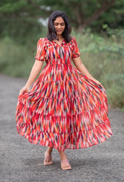 Varnam Chiffon Maxi 