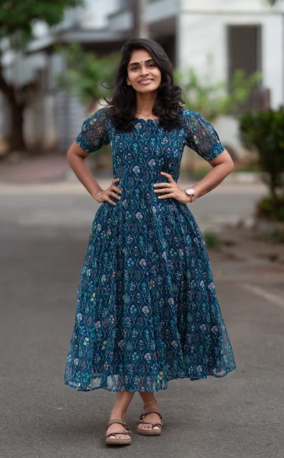 Palace Petals Panel Maxi