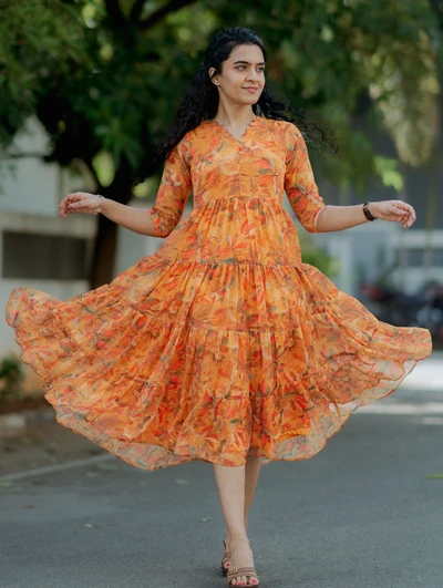 Rustling Chiffon Maxi