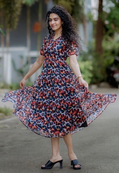 Prismatic Leopard  Maxi