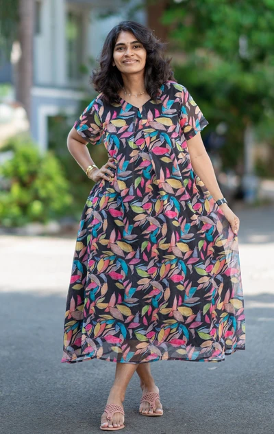 Tintora Chiffon Maxi