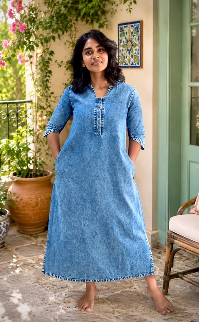 Everyday Denim Maxi