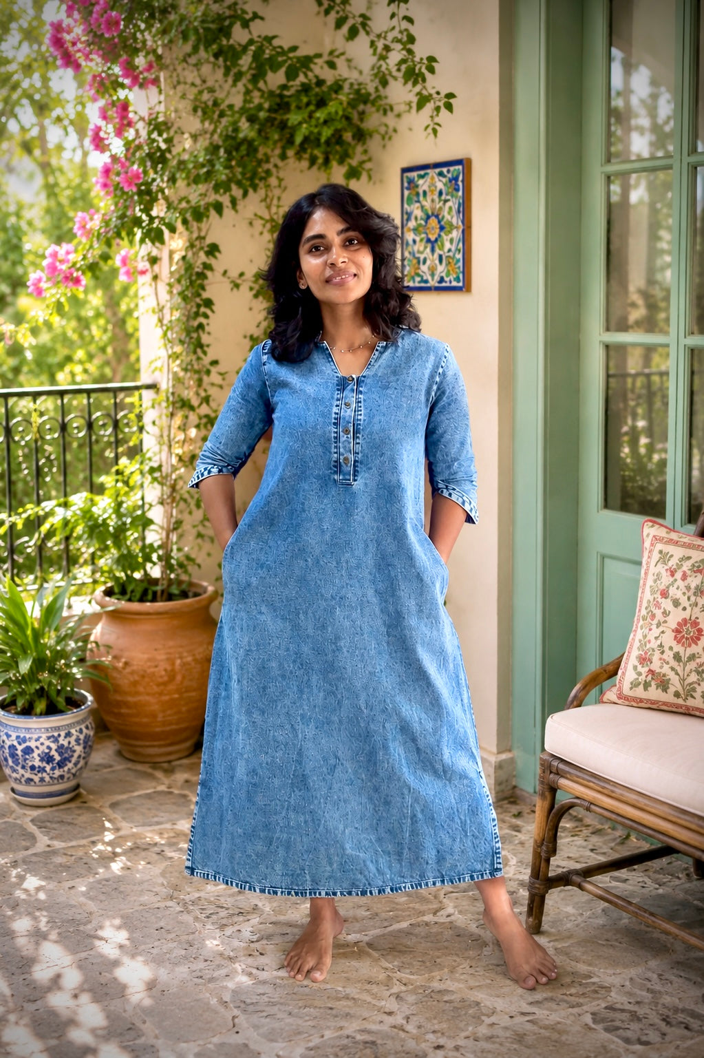 Everyday Denim Maxi