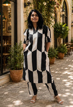 Geo Noir Co-ord
