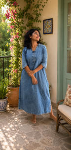 Everyday Denim Maxi