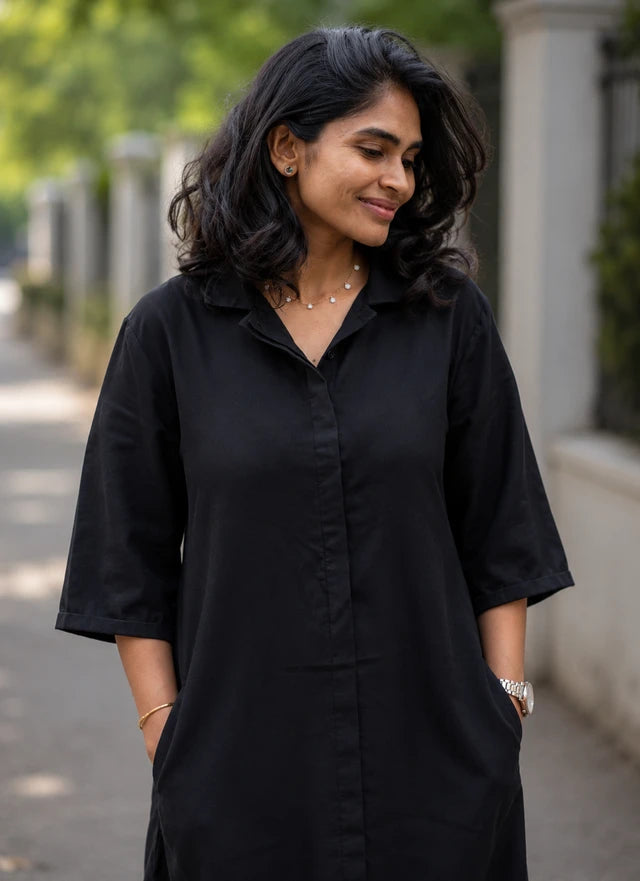 Rayon Oversized Shirt