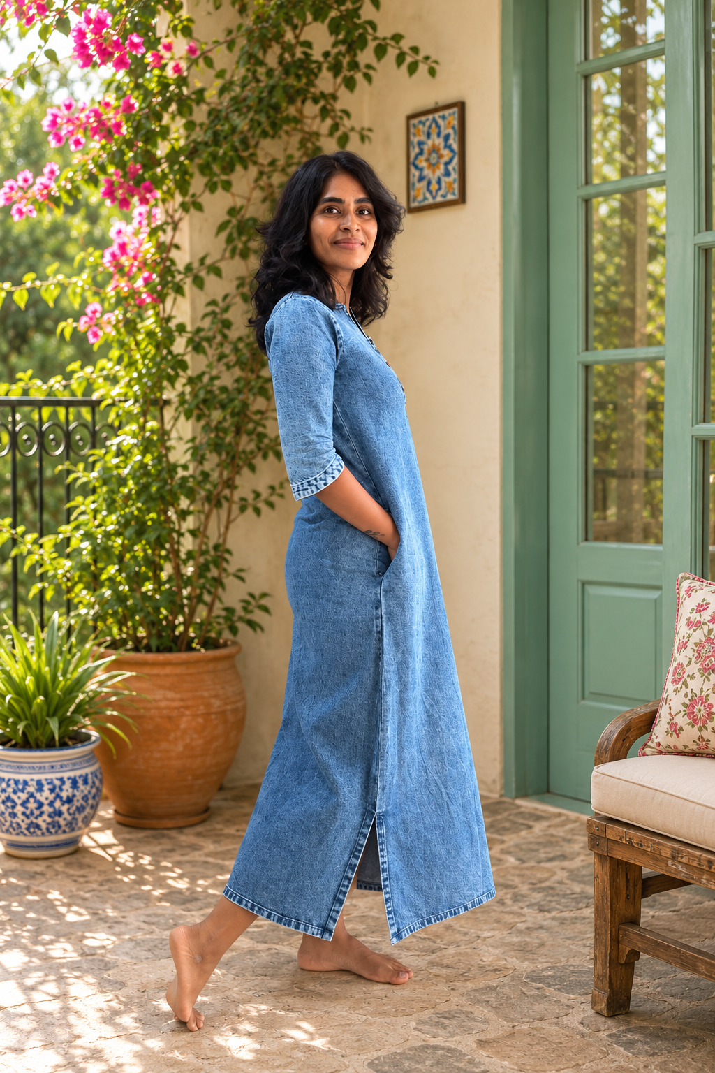 Everyday Denim Maxi