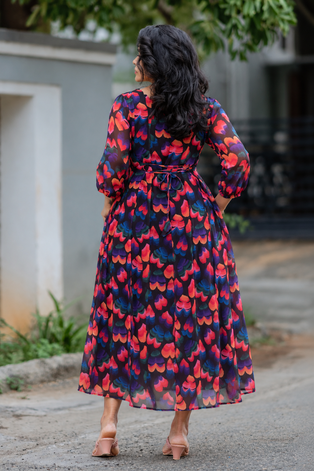Blacus Chiffon Midi