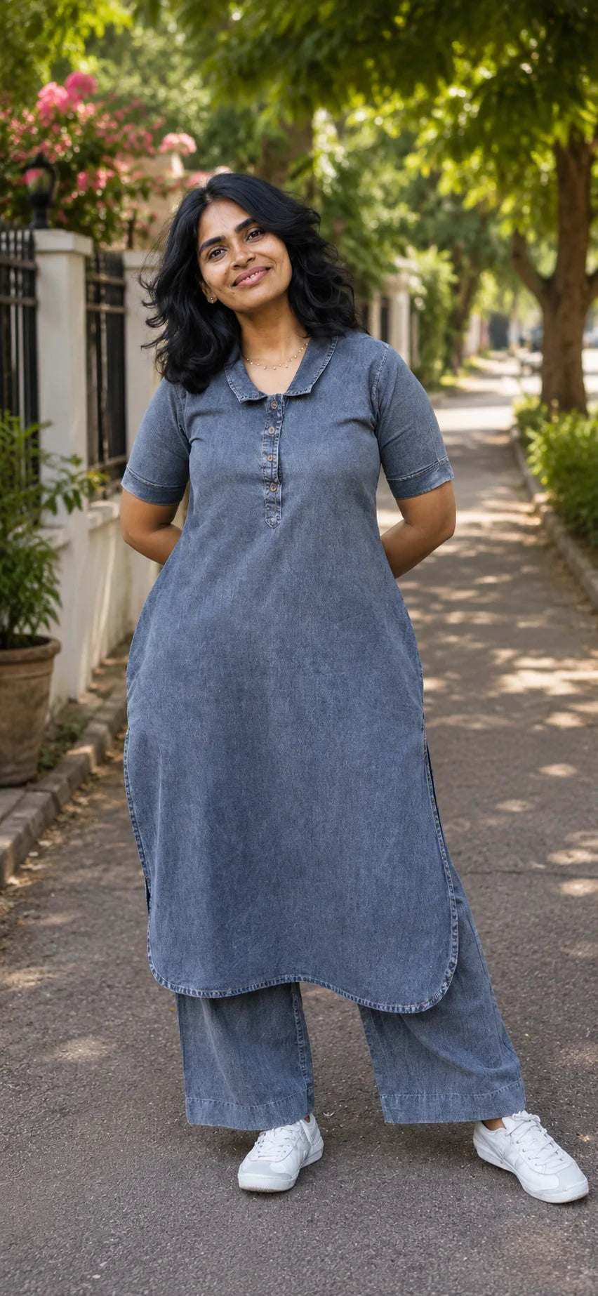 Charcoal Denim Co-Ords