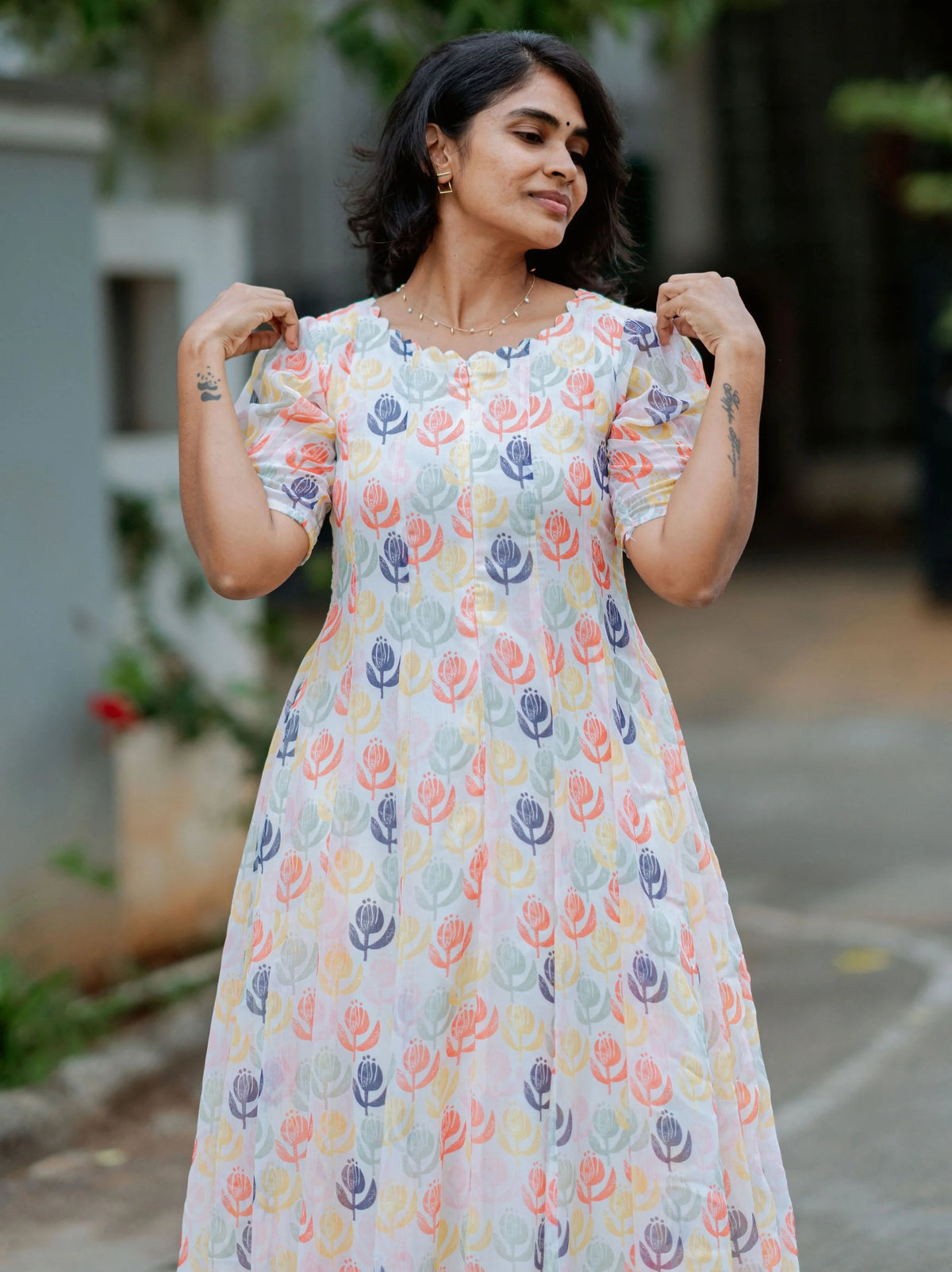 Pearl Drops Panel Maxi
