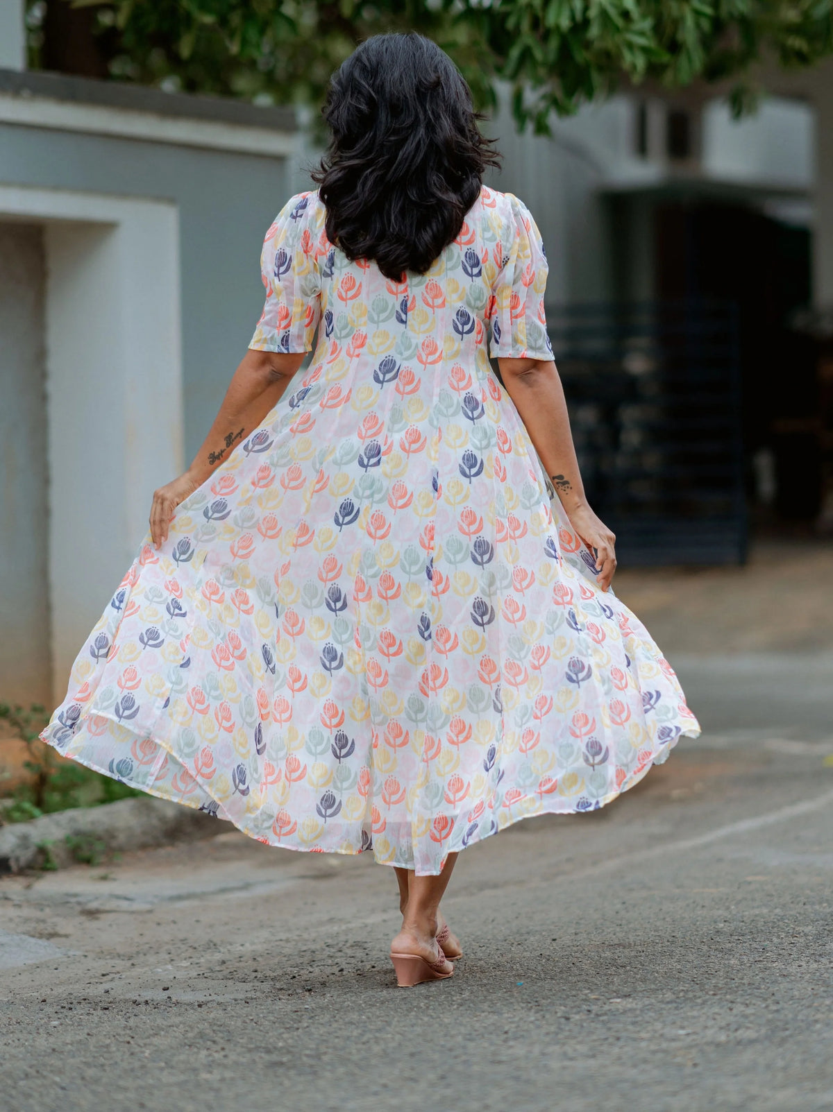 Pearl Drops Panel Maxi
