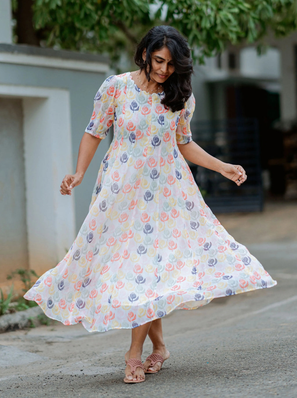Pearl Drops Panel Maxi