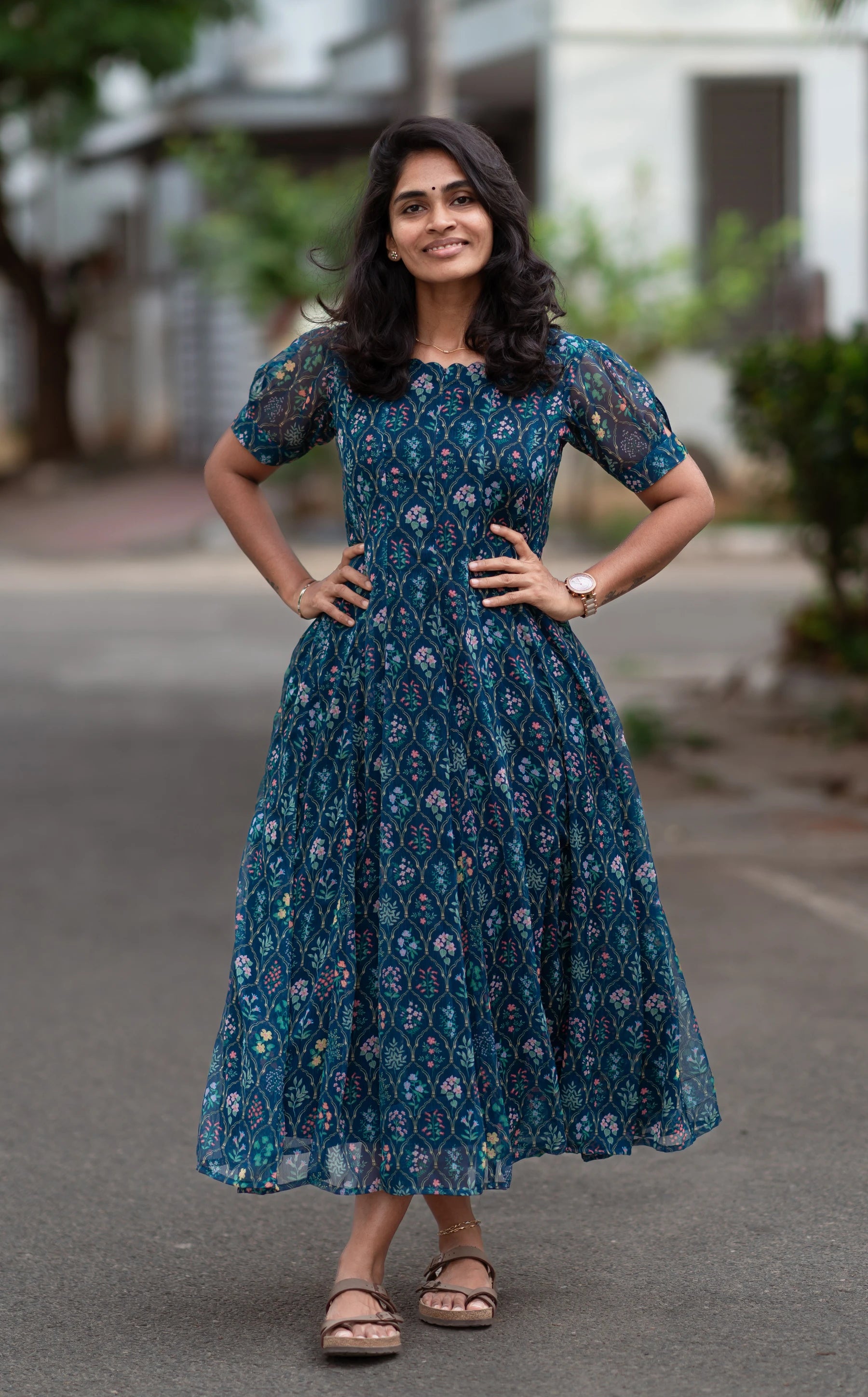 Palace Petals Panel Maxi