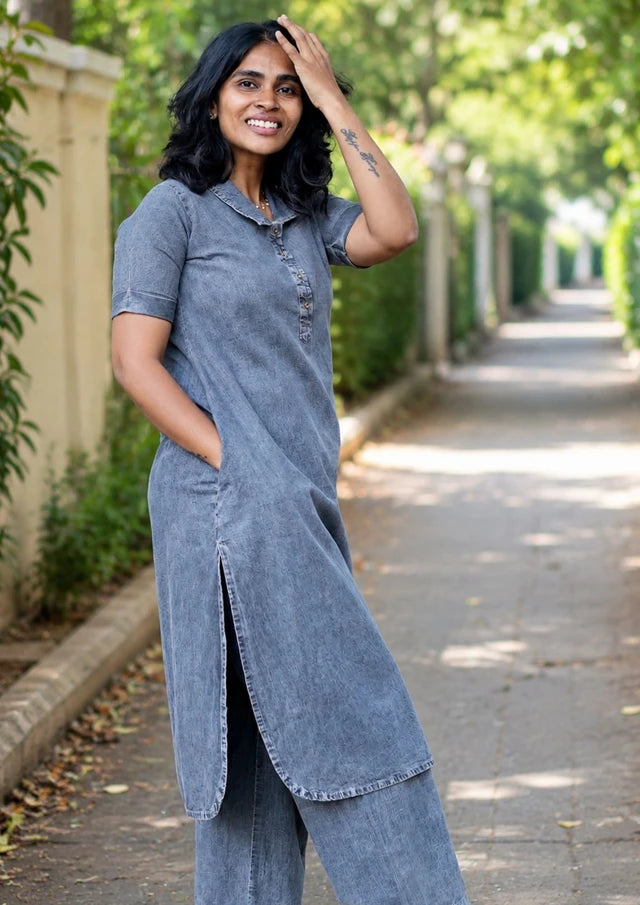 Charcoal Denim Co-Ords