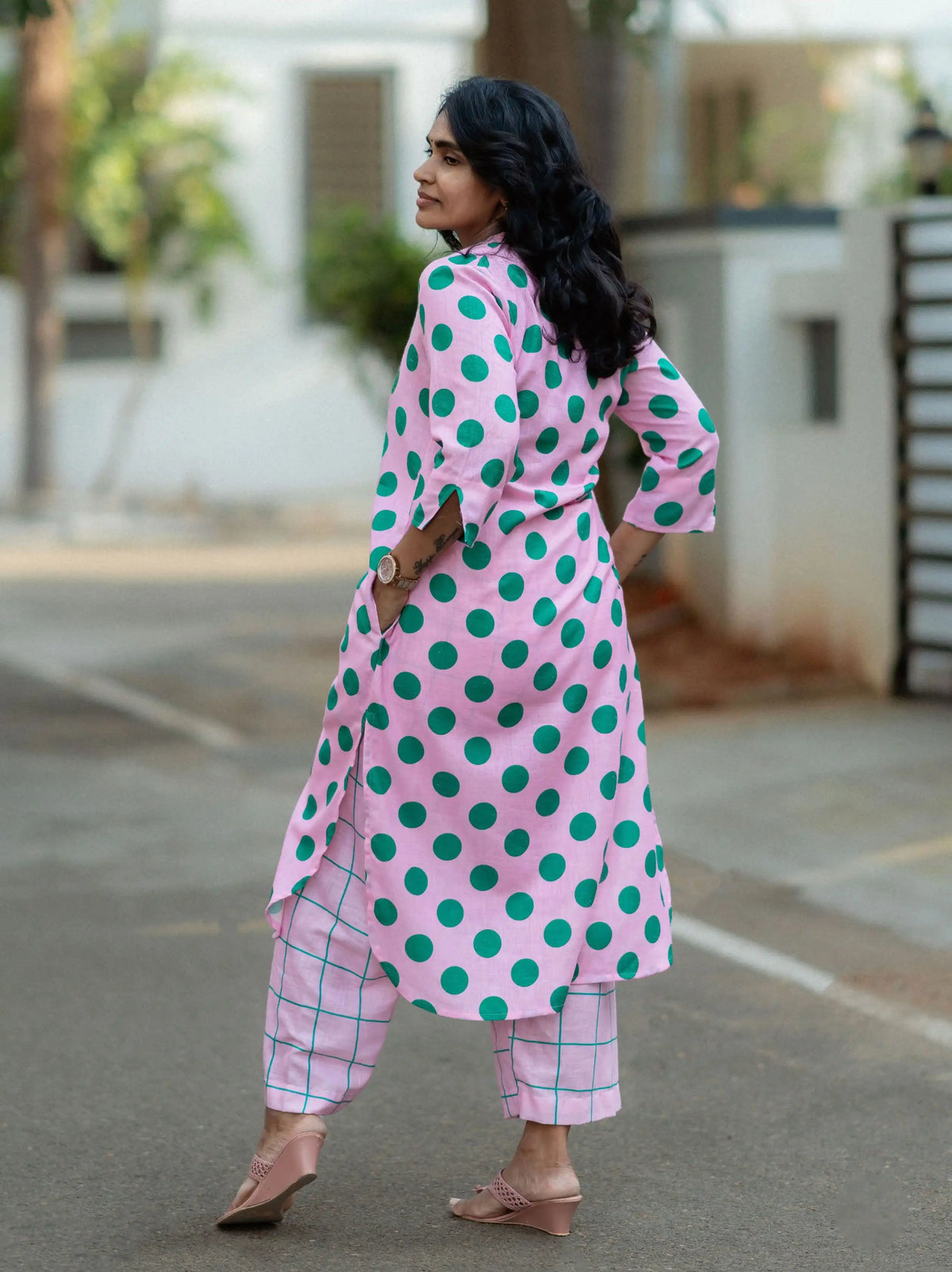 Polka Blush Set
