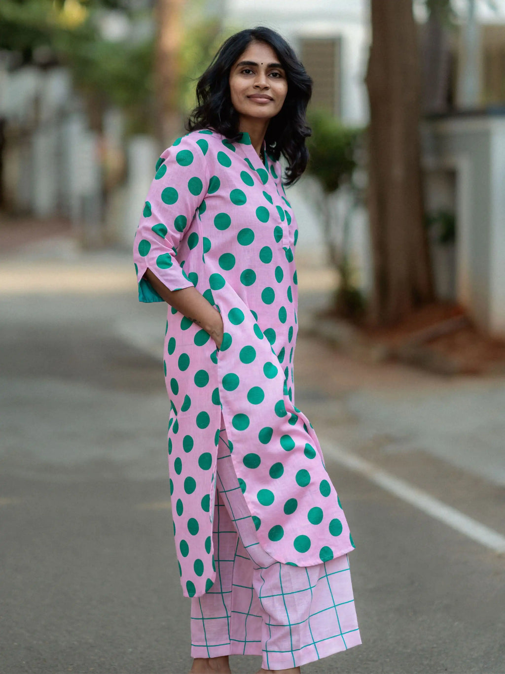 Polka Blush Set