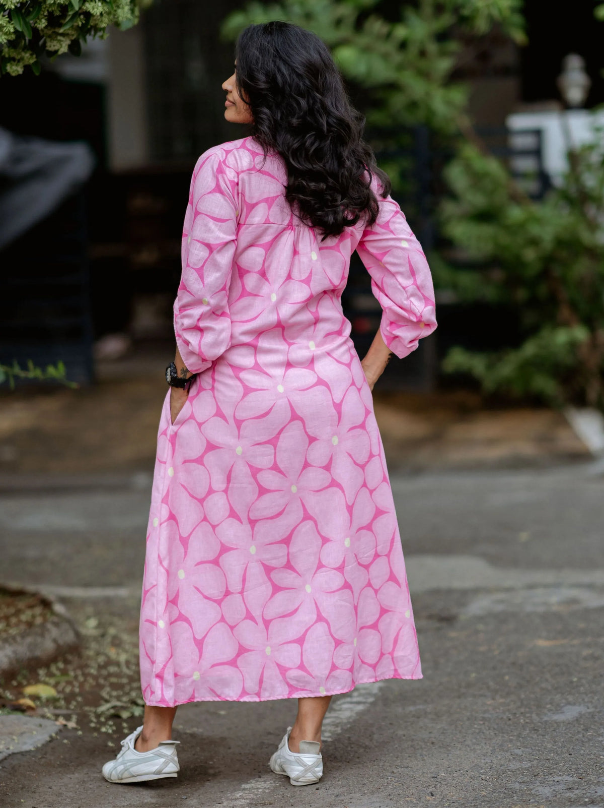 Dahlia Royale A-Line Maxi