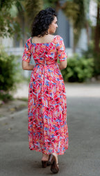 Alpine Air Chiffon Maxi