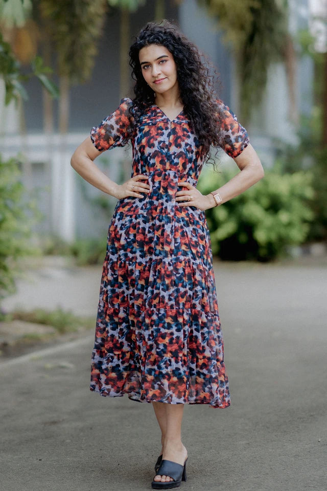Prismatic Leopard  Maxi