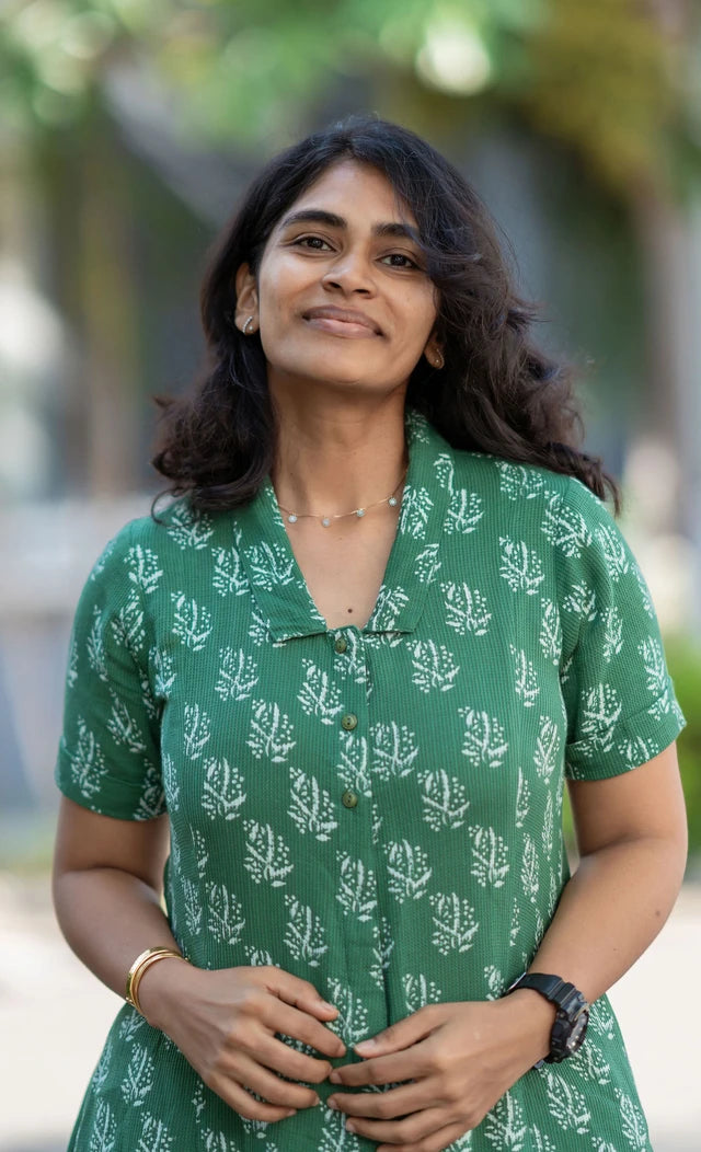 Boho Green Summer  Midi