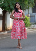 Trellis A-line Midi