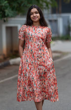 Tapestry Dot Panel Midi