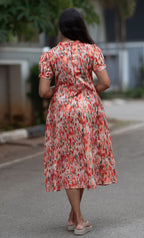 Tapestry Dot Panel Midi