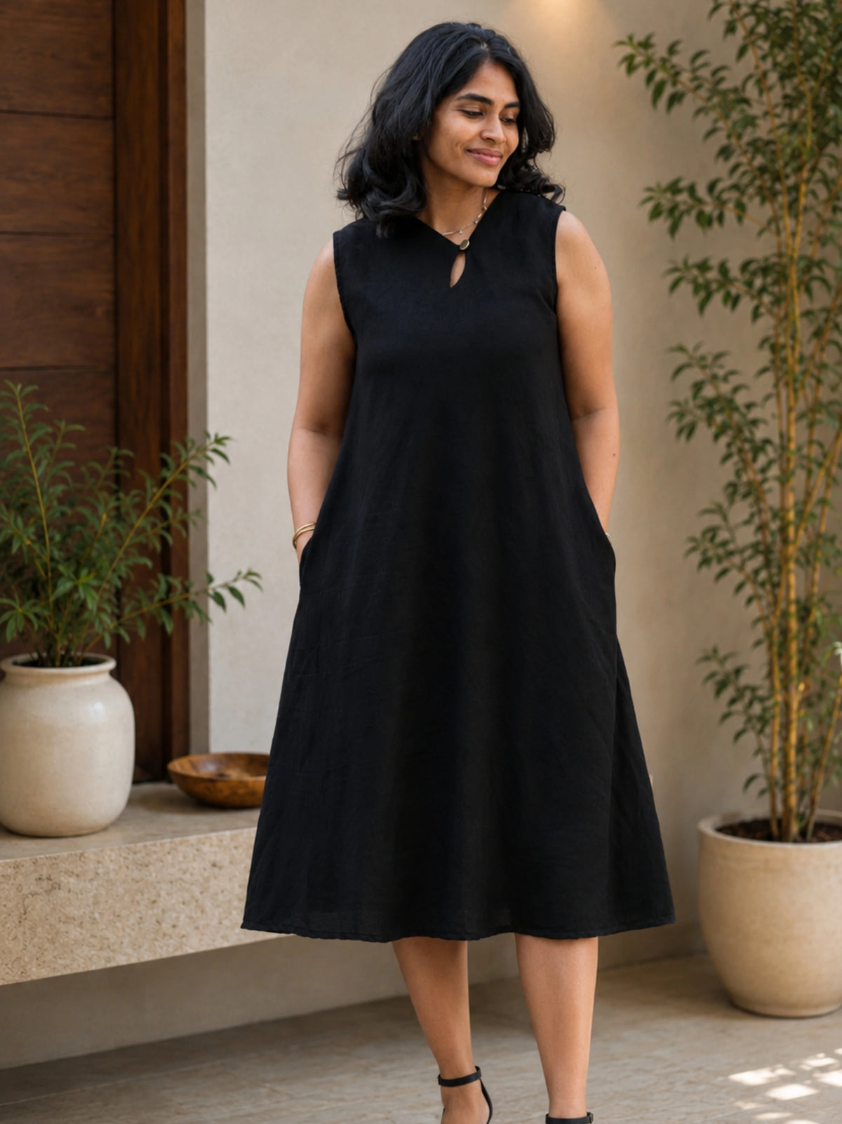 Essential A-line Midi