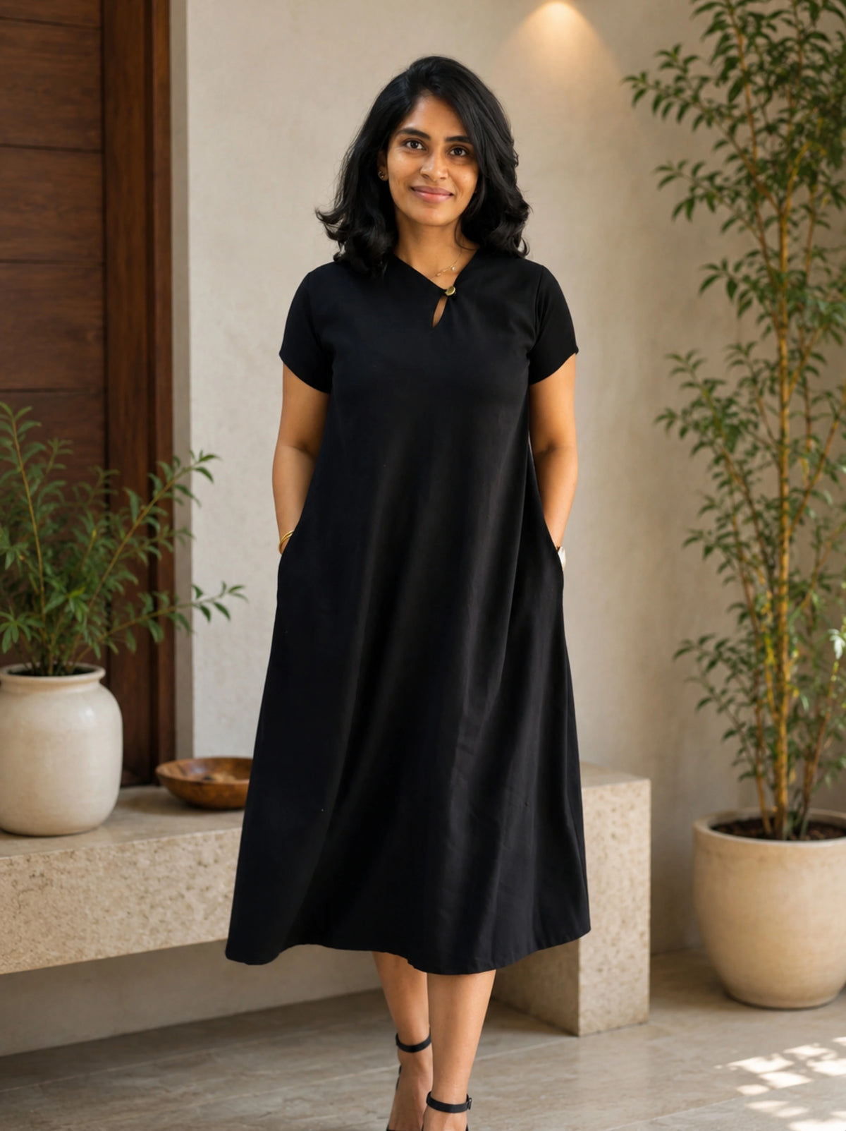 Essential A-line Midi