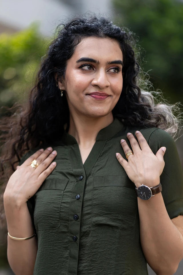Olive Long Shirt