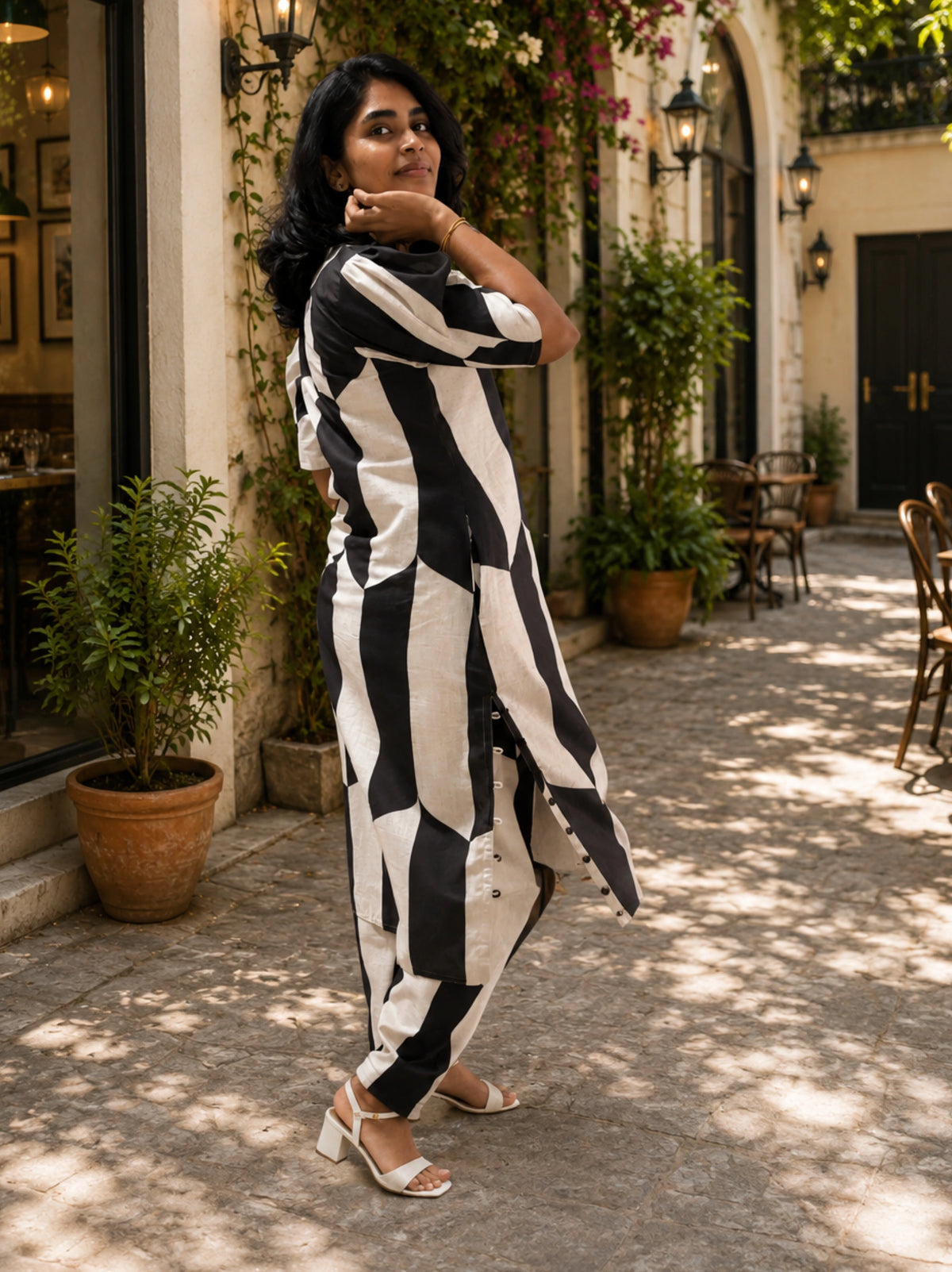 Geo Noir Co-ord
