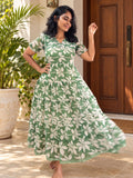 Sage Blossom Maxi