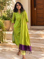 Lemongrass Kurta Set