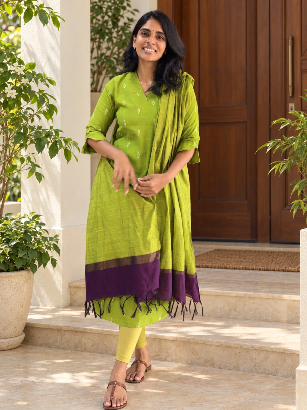 Lemongrass Kurta Set