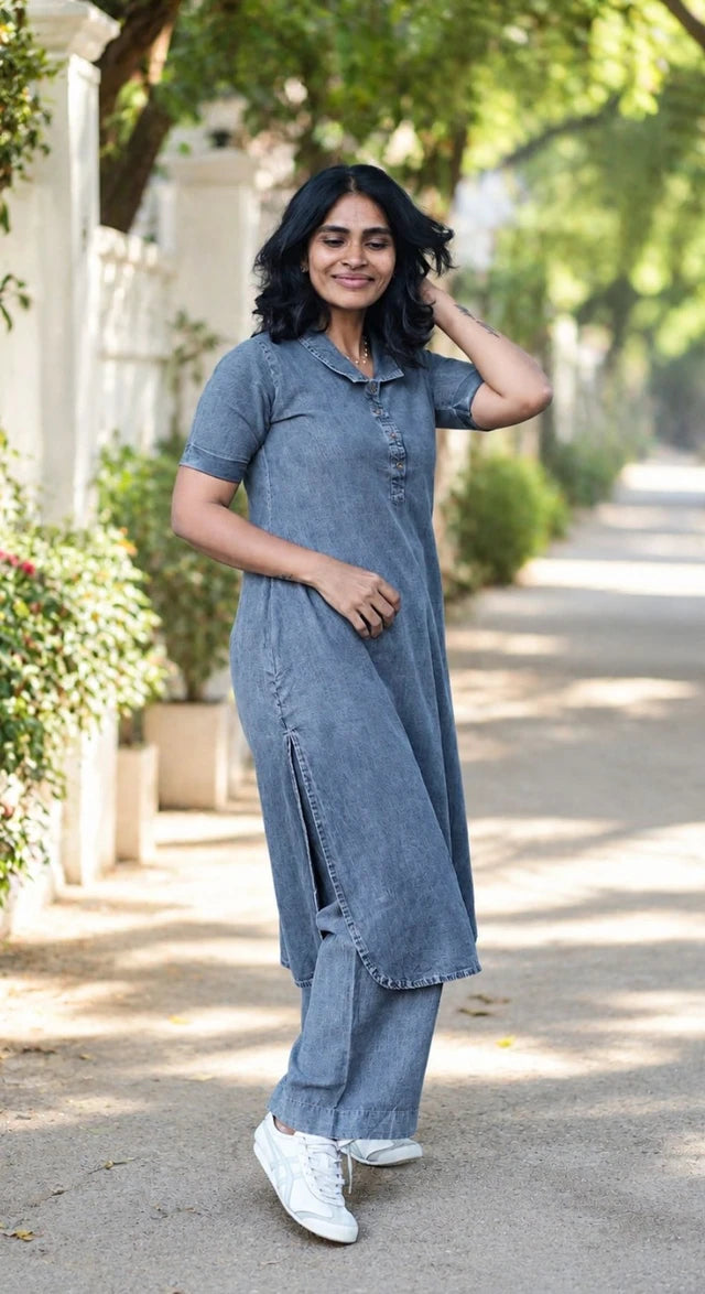 Charcoal Denim Co-Ords