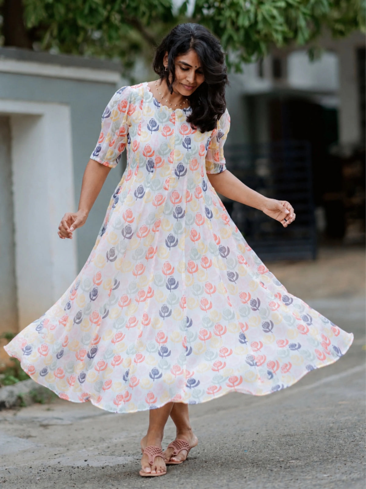 Pearl Drops Panel Maxi