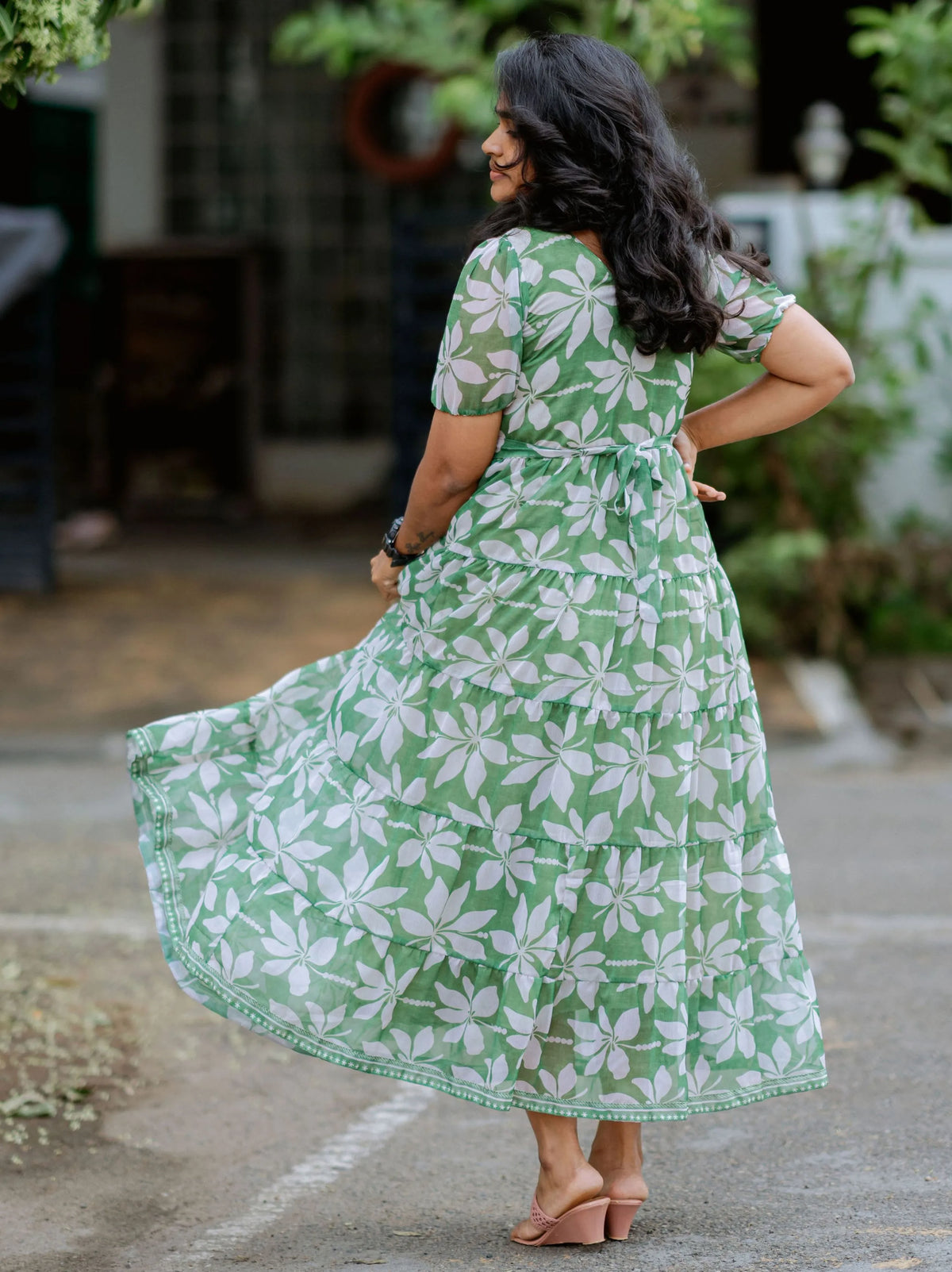 Sage Blossom Maxi
