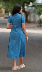 Denim Panel Midi