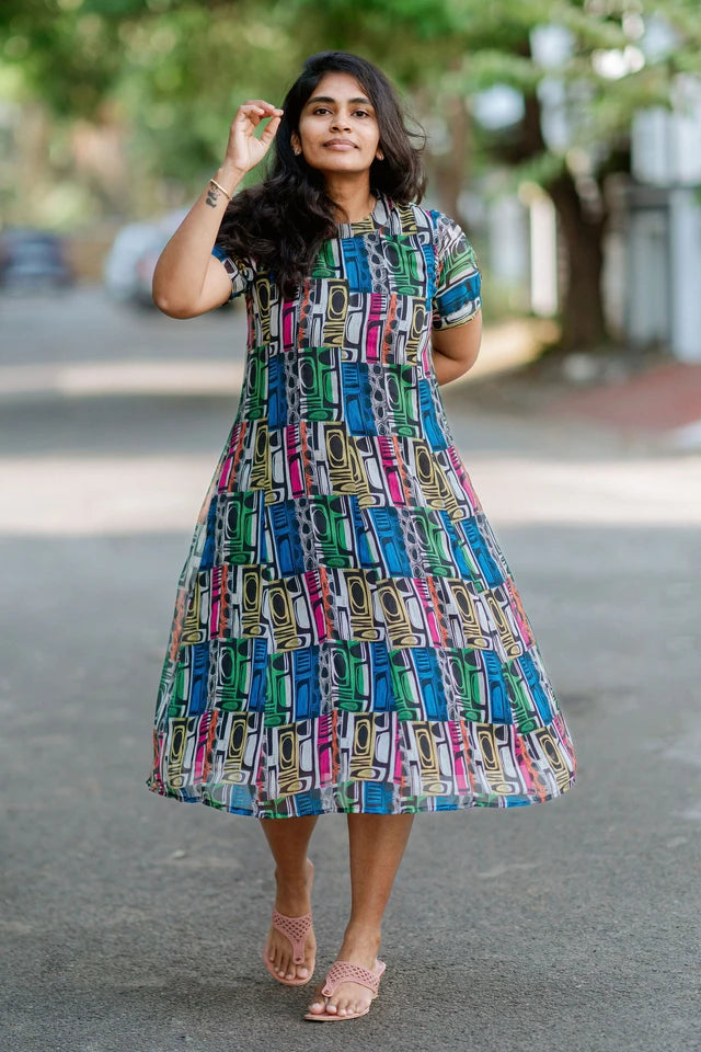 Liora Lines Panel Midi