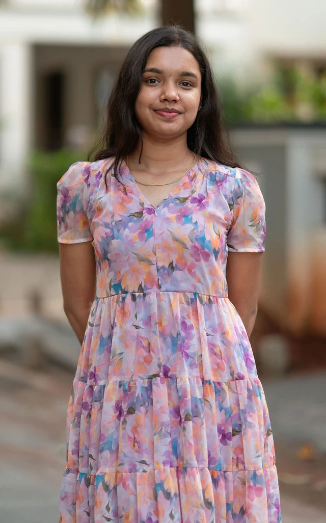 Orchid Sky Chiffon Maxi