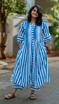 Blue Stripe Co Ords