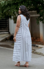 Snowfall Stripes Maxi